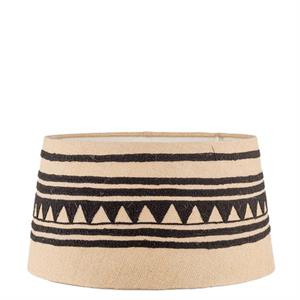 Nkuku Yongana Jute Pattern Lampshade Large